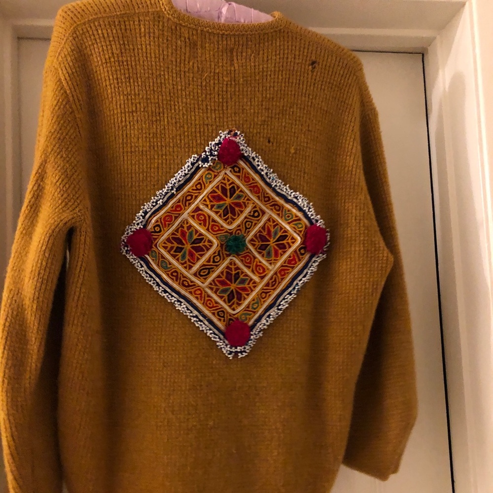 One of a kind custom cardigan.